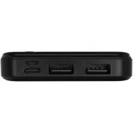   Powerbank 10000 mAh, USB-C, Micro USB, 2401E14761, Everestus, 13.6x1.5x6.8 cm, ABS, Negru
