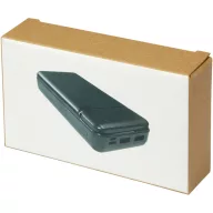   Powerbank 20000 mAh, USB-C, Micro USB, USB-A, 2401E14763, Everestus, 13.7x2.8x6.8 cm, ABS, Negru