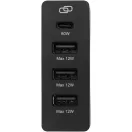Adaptor cu statie de incarcare, 2401E14527, Everestus, 9.1x2.7x7.2 cm, Plastic, Negru