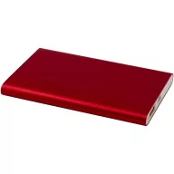   Powerbank 4000 mAh, 10 W, USB-A, USB-C, 2410E23118, Everestus, 11 x 1 x 6.8 cm, Aluminiu, Rosu