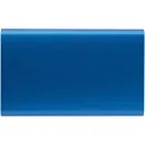 Powerbank 4000 mAh, 10 W, USB-A, USB-C, 2410E23119, Everestus, 11 x 1 x 6.8 cm, Aluminiu, Albastru royal