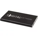 Powerbank 4000 mAh, 10 W, USB-A, USB-C, 2410E23121, Everestus, 11 x 1 x 6.8 cm, Aluminiu, Gri titanium