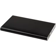   Powerbank 4000 mAh, 10 W, USB-A, USB-C, 2410E23122, Everestus, 11 x 1 x 6.8 cm, Aluminiu, Negru