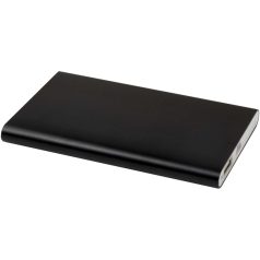  Powerbank 4000 mAh, 10 W, USB-A, USB-C, 2410E23122, Everestus, 11 x 1 x 6.8 cm, Aluminiu, Negru
