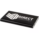 Powerbank 4000 mAh, 10 W, USB-A, USB-C, 2410E23122, Everestus, 11 x 1 x 6.8 cm, Aluminiu, Negru