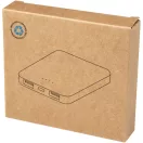 Powerbank 5000 mAh, 10 W, USB-A, USB-C, 2410E23075, Everestus, 9 x 1.4 x 6.3 cm, ABS, Alb