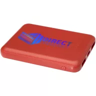   Baterie externa 5000 mAh, 10 W, USB-C, USB-A, 2509E14462, Everestus, 9x1.4x6.3 cm, ABS, Portocaliu