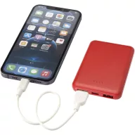  Baterie externa 5000 mAh, 10 W, USB-C, USB-A, 2509E14462, Everestus, 9x1.4x6.3 cm, ABS, Portocaliu