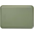 Baterie externa 5000 mAh, 10 W, USB-C, USB-A, 2509E14464, Everestus, 9x1.4x6.3 cm, ABS, Verde heather