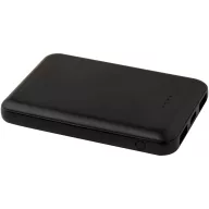   Powerbank 5000 mAh, 10 W, USB-A, USB-C, 2410E23076, Everestus, 9 x 1.4 x 6.3 cm, ABS, Negru