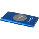 Powerbank 4000 mAh, 10 W, Wireless, USB-A, USB-C, 2410E23100, Everestus, 12 x 1 x 6.8 cm, Aluminiu, Albastru royal