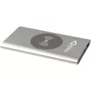 Powerbank 4000 mAh, 10 W, Wireless, USB-A, USB-C, 2410E23101, Everestus, 12 x 1 x 6.8 cm, Aluminiu, Argintiu