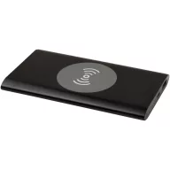   Powerbank 4000 mAh, 10 W, Wireless, USB-A, USB-C, 2410E23102, Everestus, 12 x 1 x 6.8 cm, Aluminiu, Negru