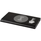 Powerbank 4000 mAh, 10 W, Wireless, USB-A, USB-C, 2410E23102, Everestus, 12 x 1 x 6.8 cm, Aluminiu, Negru