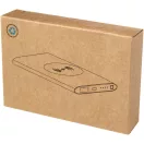 Powerbank 4000 mAh, 10 W, Wireless, USB-A, USB-C, 2410E23102, Everestus, 12 x 1 x 6.8 cm, Aluminiu, Negru