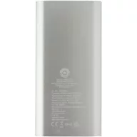   Powerbank 8000 mAh, 10 W, Wireless, USB-A, USB-C, 2410E23105, Everestus, 15 x 1.2 x 7.4 cm, Aluminiu, Argintiu