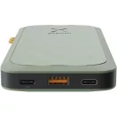 Powerbank 10000 mAh, 20 W, USB-C, USB-A, 2410E23159, Xtorm, 13.6 x 1.5 x 7.1 cm, ABS, Verde sage