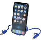 Cablu de incarcare 5-in-1, 2502E14448, Everestus, 150 x ⌀0.8 cm, Aluminiu, ABS, Albastru royal