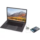 Cablu retractabil 5-in-1, Everestus, 2601E12787, 100x2.2xØ6.1 cm, Aluminiu, ABS, Argintiu
