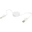 Cablu de incarcare 5-in-1, 2502E14489, Everestus, 90 x 1.3 x ⌀5.4 cm, ABS, Alb