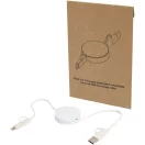 Cablu de incarcare 5-in-1, 2502E14489, Everestus, 90 x 1.3 x ⌀5.4 cm, ABS, Alb