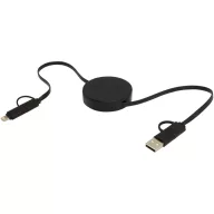   Cablu de incarcare 5-in-1, 2502E14490, Everestus, 90 x 1.3 x ⌀5.4 cm, ABS, Negru
