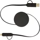 Cablu de incarcare 5-in-1, 2502E14490, Everestus, 90 x 1.3 x ⌀5.4 cm, ABS, Negru
