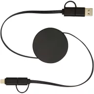   Cablu de incarcare 5-in-1, 2502E14490, Everestus, 90 x 1.3 x ⌀5.4 cm, ABS, Negru