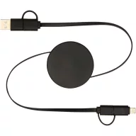   Cablu de incarcare 5-in-1, 2502E14490, Everestus, 90 x 1.3 x ⌀5.4 cm, ABS, Negru