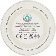   Incarcator wireless 15W, 2502E15847, Everestus, 0.9 x ⌀6.95 cm, ABS, Alb