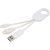 Cablu de incarcare 4-in-1, 2502E14509, Everestus, 14 x 3 cm, ABS, Alb