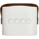 Boxa portabila, 3 W, 2502E15795, Everestus, 8.2 x 7.2 x 6.4 cm, ABS, Alb