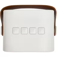   Boxa portabila, 3 W, 2502E15795, Everestus, 8.2 x 7.2 x 6.4 cm, ABS, Alb