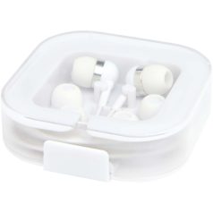   Casti audio, In ear, cu fir, 2502E14988, Everestus, 7.2 x 1.9 x 7.1 cm, ABS, Alb