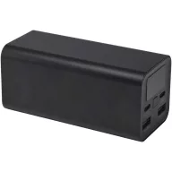   Baterie externa 20000 mAh, 70 W, USB-C, 2509E14410, Everestus, 15x2.9x6.8 cm, Aluminiu, Negru