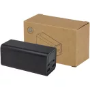 Baterie externa 20000 mAh, 70 W, USB-C, 2509E14410, Everestus, 15x2.9x6.8 cm, Aluminiu, Negru