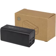   Baterie externa 20000 mAh, 70 W, USB-C, 2509E14410, Everestus, 15x2.9x6.8 cm, Aluminiu, Negru