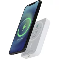   Baterie externa 5000 mAh, 15 W, USB-C, 2509E14413, Everestus, 9.6x1.4x6.4 cm, ABS, Alb