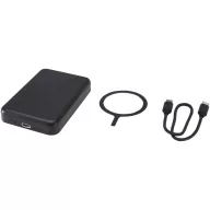   Baterie externa 5000 mAh, 15 W, USB-C, 2509E14414, Everestus, 9.6x1.4x6.4 cm, ABS, Negru