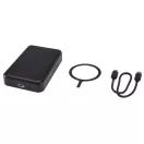 Baterie externa 10000 mAh, 15 W, USB-C, 2509E14412, Everestus, 9.6x1.4x6.4 cm, ABS, Negru