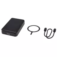   Baterie externa 10000 mAh, 15 W, USB-C, 2509E14412, Everestus, 9.6x1.4x6.4 cm, ABS, Negru