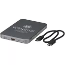 Powerbank Everestus, 2610E17996, 5000 mAh, 10.4x1x7 cm, Aluminiu, Gri Gun Metal