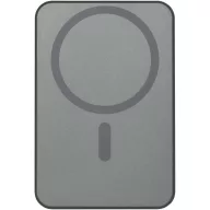   Powerbank Everestus, 2610E17996, 5000 mAh, 10.4x1x7 cm, Aluminiu, Gri Gun Metal