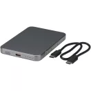 Powerbank Everestus, 2610E17996, 5000 mAh, 10.4x1x7 cm, Aluminiu, Gri Gun Metal