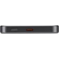   Powerbank Everestus, 2610E17996, 5000 mAh, 10.4x1x7 cm, Aluminiu, Gri Gun Metal