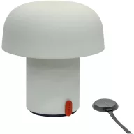   Boxa portabila, 2600 mAh, 10 W, 2509E14738, Kooduu, 19x21.4x19 cm, Otel, Plastic, Alb