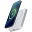 Powerbank Everestus, 2610E17993, 10000 mAh, 10.4x1.6x7 cm, Aluminiu, Argintiu