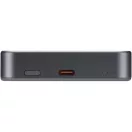 Powerbank Everestus, 2610E17994, 10000 mAh, 10.4x1.6x7 cm, Aluminiu, Gri Gun Metal