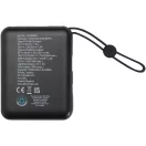 Baterie externa 10000 mAh, 35 W, USB-C, 2509E14416, Everestus, 8.7x2.6x6.6 cm, ABS, Negru