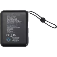   Baterie externa 10000 mAh, 35 W, USB-C, 2509E14416, Everestus, 8.7x2.6x6.6 cm, ABS, Negru